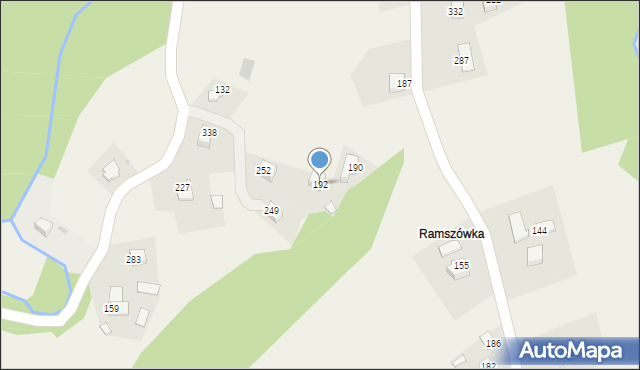 Kamionna, Kamionna, 192, mapa Kamionna