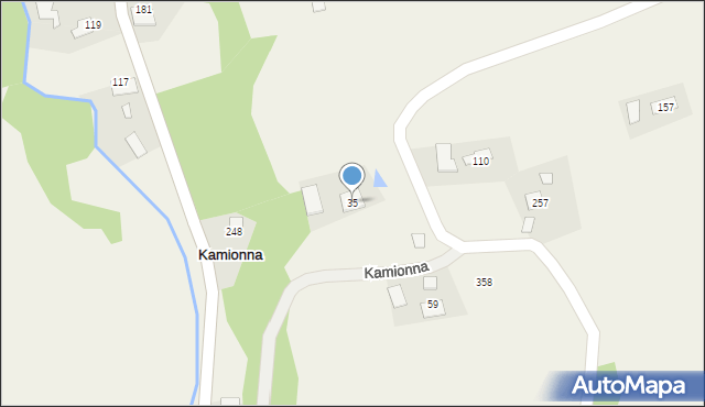 Kamionna, Kamionna, 35, mapa Kamionna