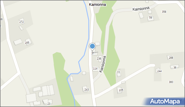 Kamionna, Kamionna, 37, mapa Kamionna