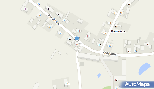 Kamionna, Kamionna, 12, mapa Kamionna