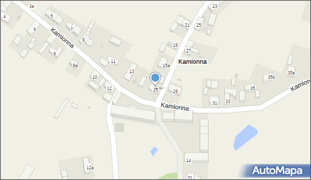 Kamionna, Kamionna, 15, mapa Kamionna