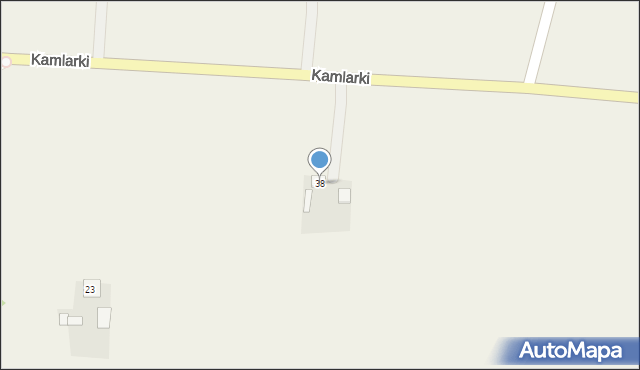 Kamlarki, Kamlarki, 38, mapa Kamlarki