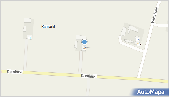 Kamlarki, Kamlarki, 40, mapa Kamlarki