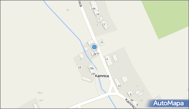 Kamnica, Kamnica, 18, mapa Kamnica