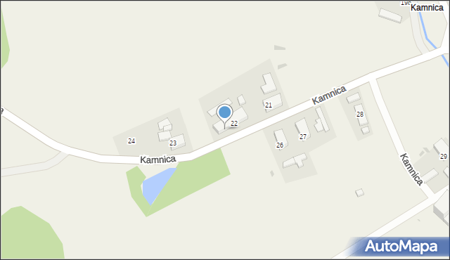 Kamnica, Kamnica, 22/2, mapa Kamnica