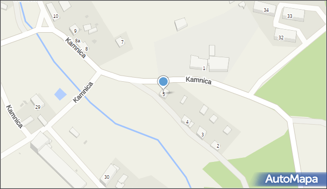 Kamnica, Kamnica, 5, mapa Kamnica