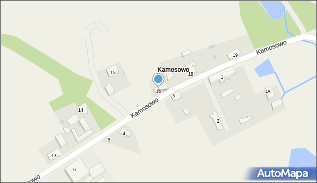 Kamosowo, Kamosowo, 16, mapa Kamosowo