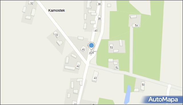 Kamostek, Kamostek, 41A, mapa Kamostek
