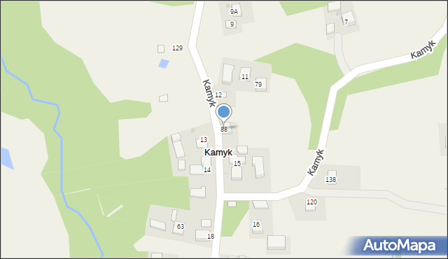 Kamyk, Kamyk, 88, mapa Kamyk