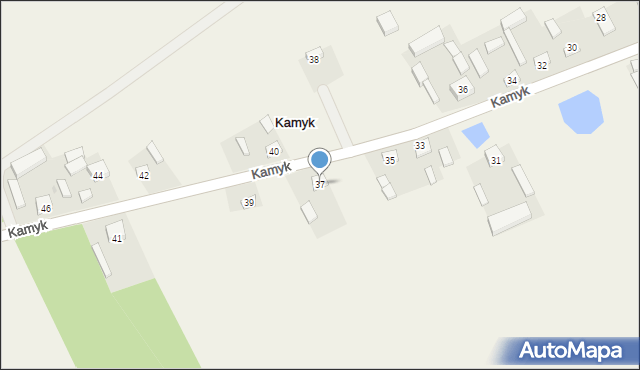 Kamyk, Kamyk, 37, mapa Kamyk