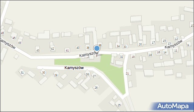 Kamyszów, Kamyszów, 37, mapa Kamyszów