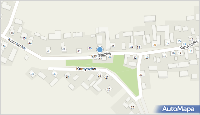 Kamyszów, Kamyszów, 39, mapa Kamyszów