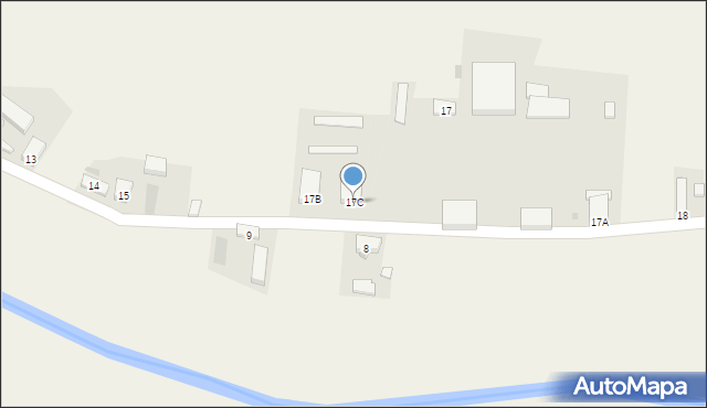 Kanclerzowice, Kanclerzowice, 17C, mapa Kanclerzowice
