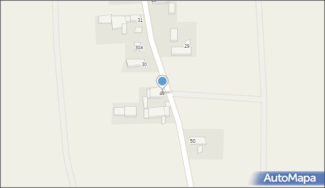 Kandlewo, Kandlewo, 49, mapa Kandlewo