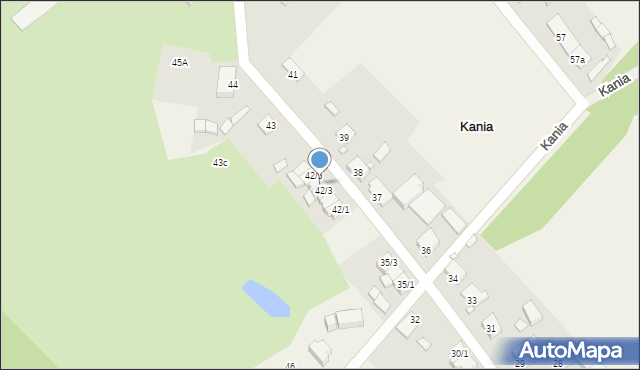 Kania, Kania, 42/4, mapa Kania