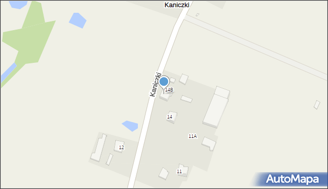 Kaniczki, Kaniczki, 15, mapa Kaniczki