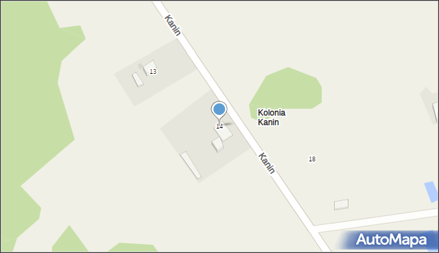 Kanin, Kanin, 14, mapa Kanin