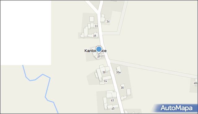 Kantorowice, Kantorowice, 37, mapa Kantorowice