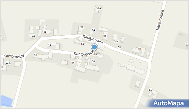 Kantorowice, Kantorowice, 59a, mapa Kantorowice