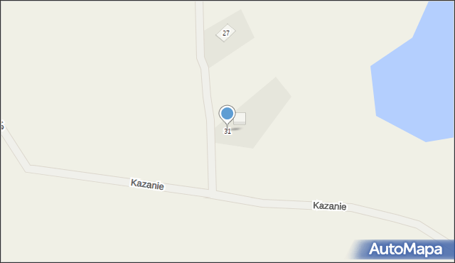 Kapalica, Kazanie, 31, mapa Kapalica