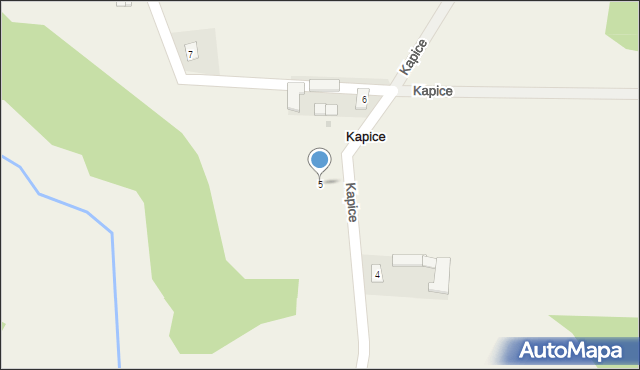 Kapice, Kapice, 5, mapa Kapice