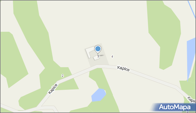 Kapice, Kapice, 3, mapa Kapice