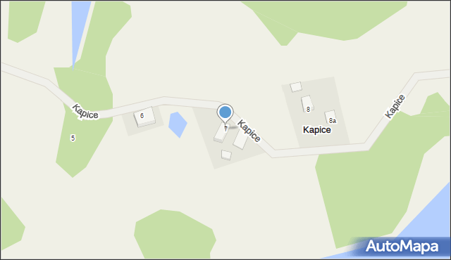 Kapice, Kapice, 7, mapa Kapice