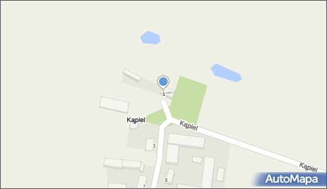 Kąpiel, Kąpiel, 4, mapa Kąpiel