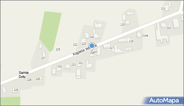 Kąpiele Wielkie, Kąpiele Wielkie, 219, mapa Kąpiele Wielkie