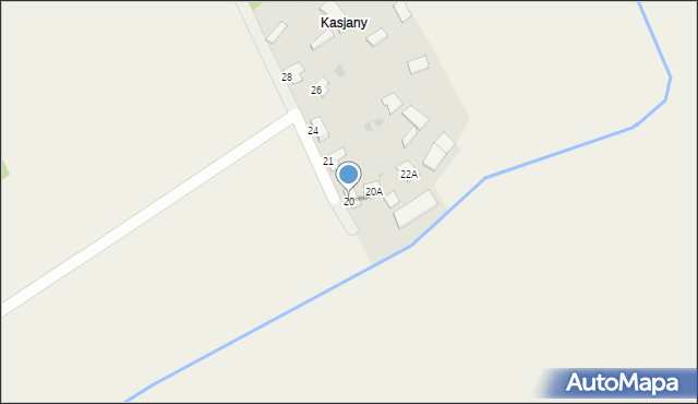 Kapitańszczyzna, Kapitańszczyzna, 20, mapa Kapitańszczyzna