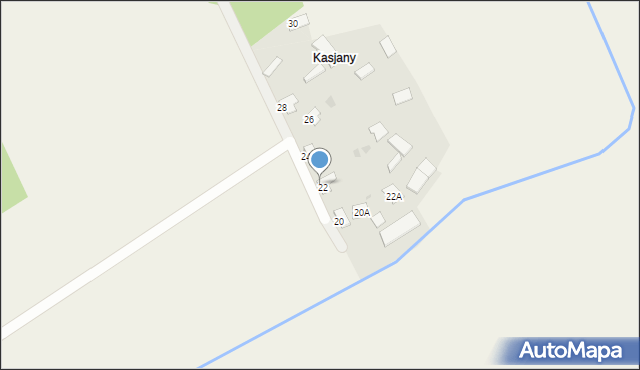 Kapitańszczyzna, Kapitańszczyzna, 21, mapa Kapitańszczyzna