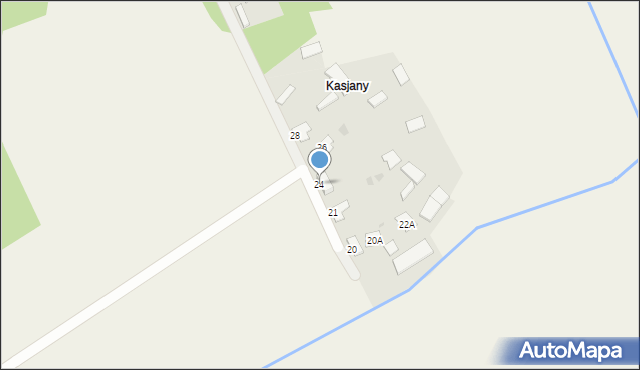 Kapitańszczyzna, Kapitańszczyzna, 24, mapa Kapitańszczyzna