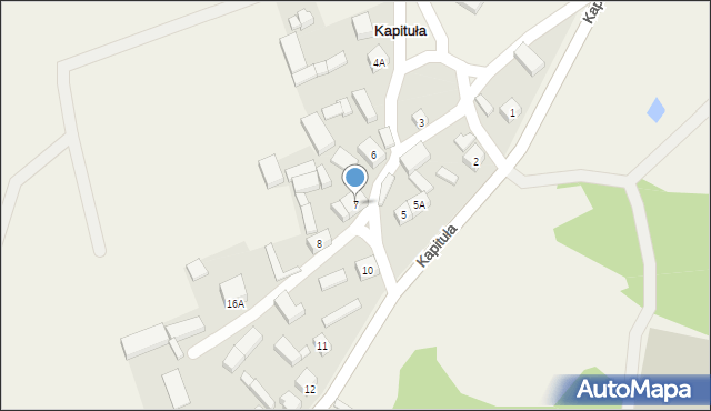 Kapituła, Kapituła, 7, mapa Kapituła