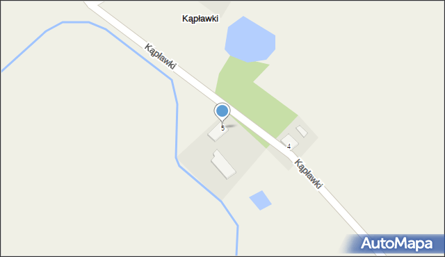 Kąpławki, Kąpławki, 5, mapa Kąpławki