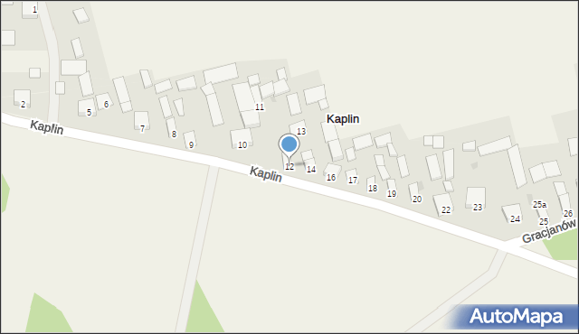 Kaplin, Kaplin, 12, mapa Kaplin
