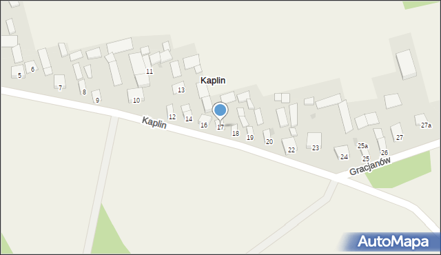 Kaplin, Kaplin, 17, mapa Kaplin