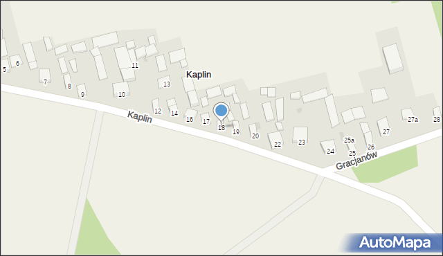 Kaplin, Kaplin, 18, mapa Kaplin