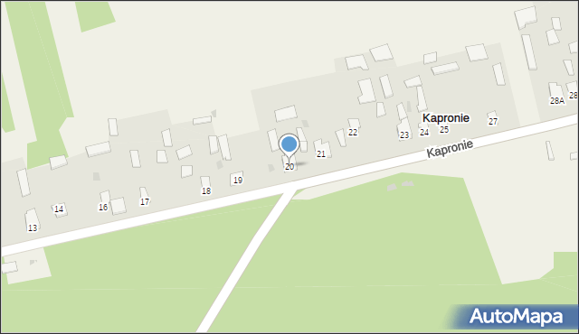 Kapronie, Kapronie, 20, mapa Kapronie