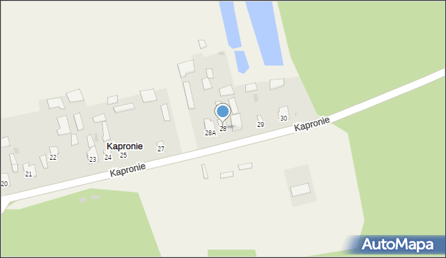 Kapronie, Kapronie, 28, mapa Kapronie