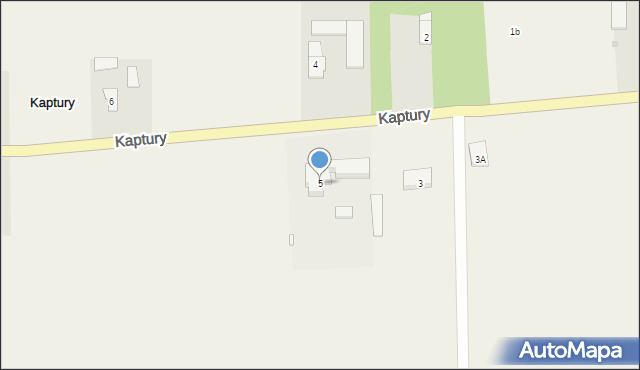 Kaptury, Kaptury, 5, mapa Kaptury