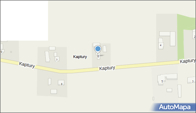 Kaptury, Kaptury, 6, mapa Kaptury