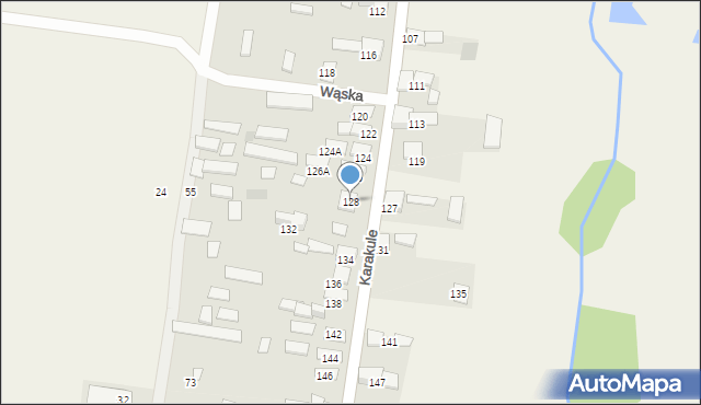 Karakule, Karakule, 128, mapa Karakule