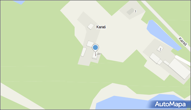 Karaś, Karaś, 1, mapa Karaś