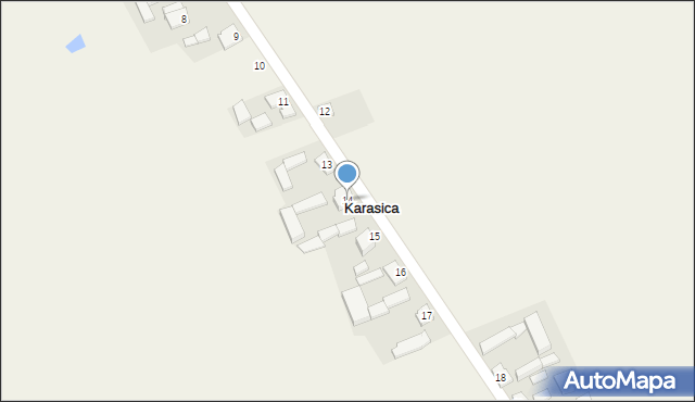 Karasica, Karasica, 14, mapa Karasica