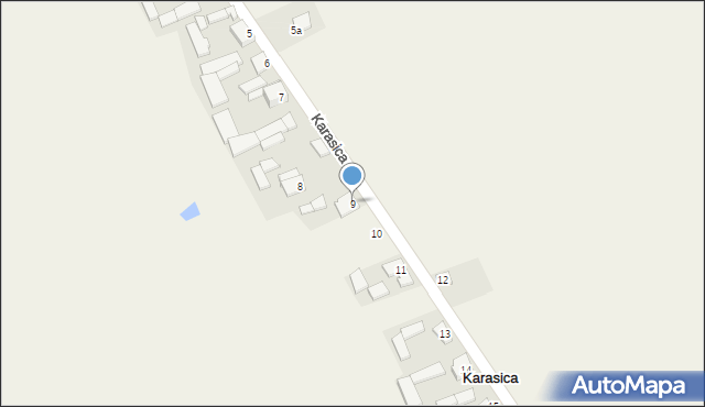 Karasica, Karasica, 9, mapa Karasica