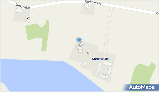 Karbowskie, Karbowskie, 9a, mapa Karbowskie