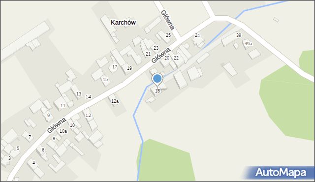 Karchów, Karchów, 18, mapa Karchów