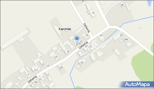 Karchów, Karchów, 21, mapa Karchów