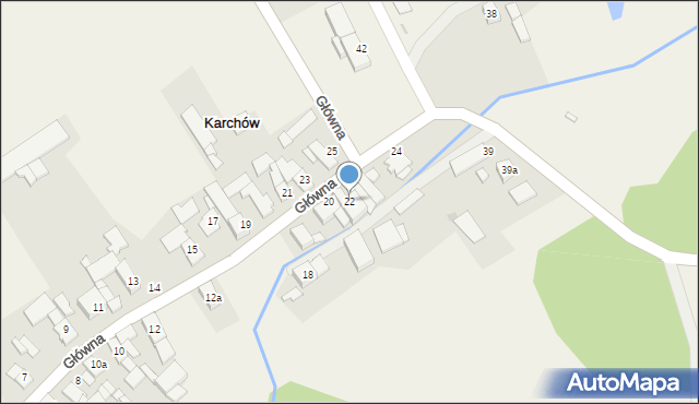 Karchów, Karchów, 22, mapa Karchów