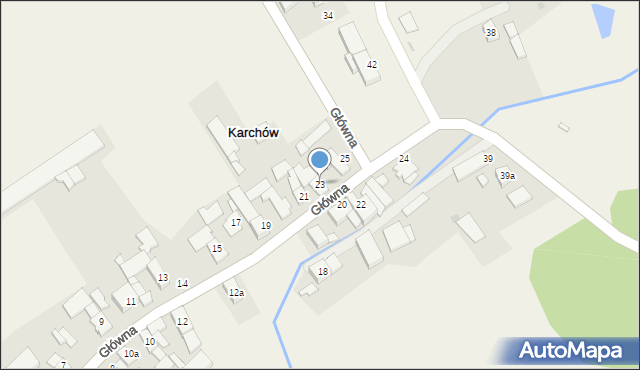 Karchów, Karchów, 23, mapa Karchów